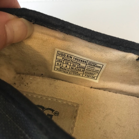 UGGs Canvaa Espadrilles Slip On Sneakers - Picture 3 of 4